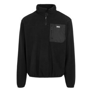 Regatta Mens Frankie Half Zip Fleece Top / Black